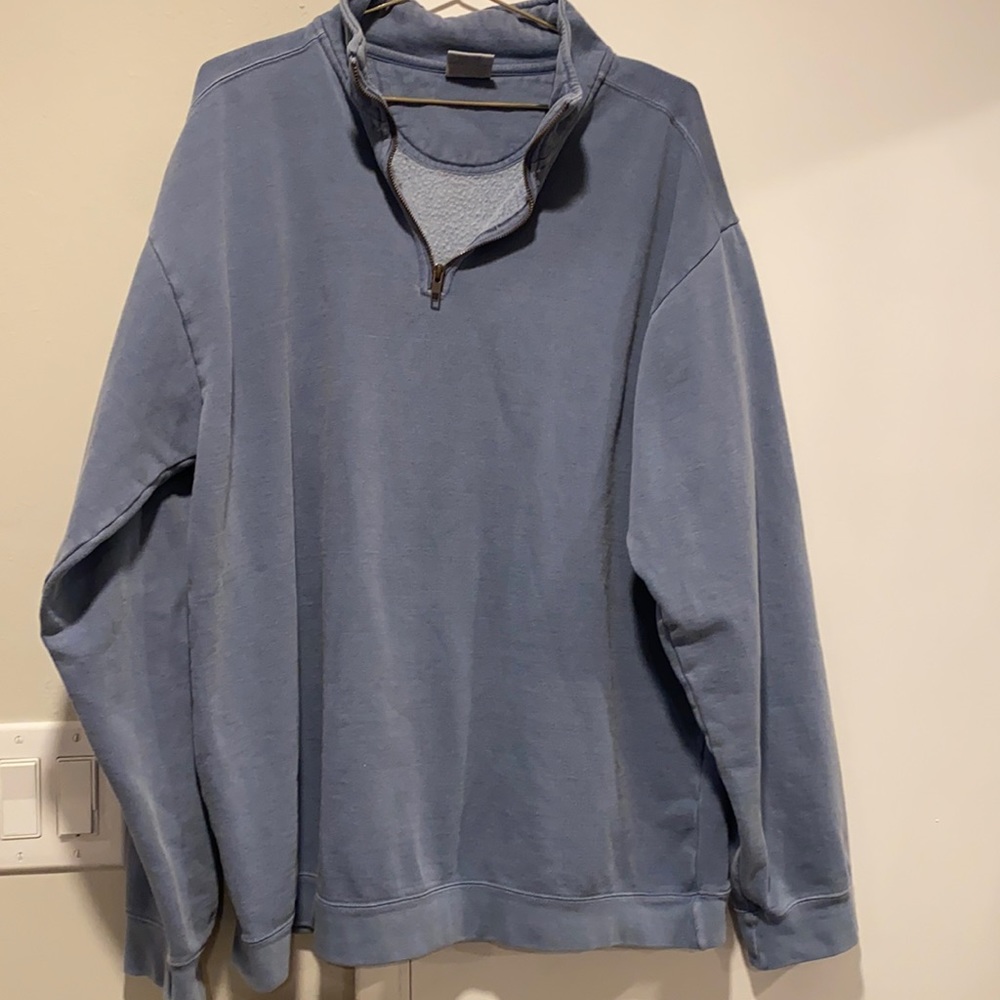 Comfort colors 1/4 zip sweater size XL